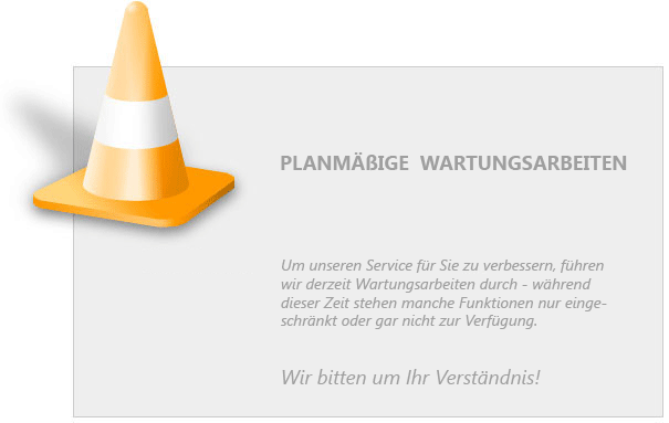 derzeit Wartungsarbeiten